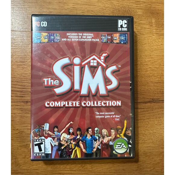 The Sims Complete Collection, 4 CDs, 2005, PC: CD-Rom - Picture 1 of 5